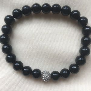 Onyx Stretch Bracelet